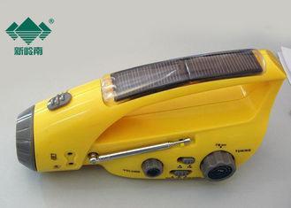 Handheld Survival Led Rechargeable Dynamo Flashlight Radio
