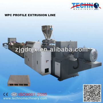 WPC Profile Extruding Line