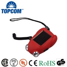 Animal Type ABS Hand Crank Power 2 LED Solar , Dynamo Flashlight