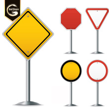 Egyéni közúti biztonsági jelző állványok kijelzőn