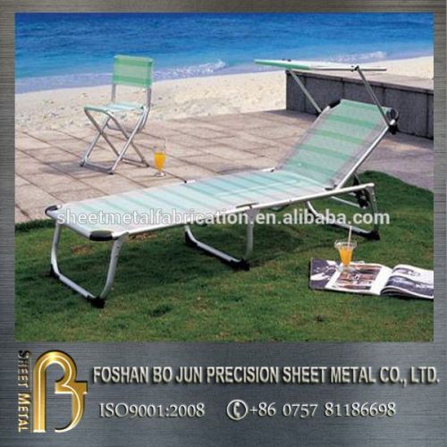 High precision customized beach carvas lounge chair sheet metal fabrication
