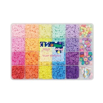 BEADS JEWELRY: 24 Grids of Heishi Beads