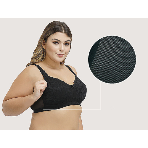 Auf Lager Plus Size BH-Minimizer mit Vollschalen-Spitze