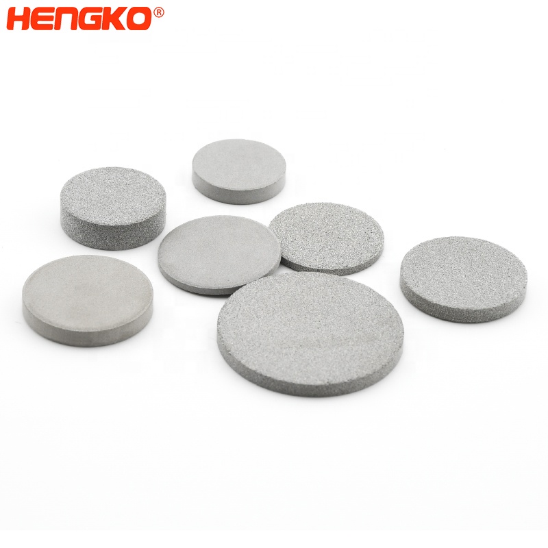 Sintered Filter Sintered micron stainless steel porous metal filter disc factory