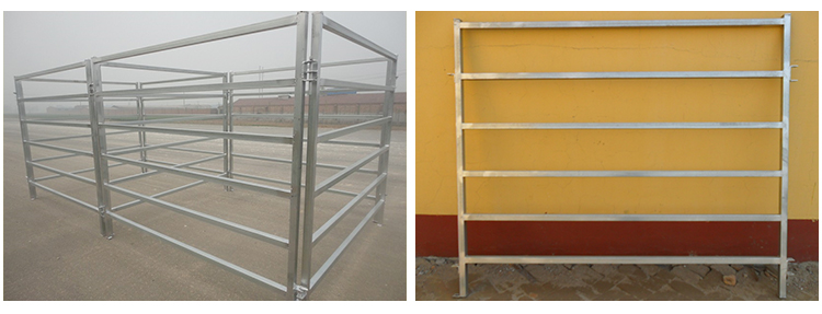Cheap Construction Real Estate Galvanized Sheep/Horse Fence Panels Cattle Yard Panels