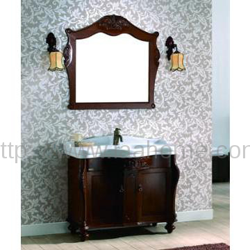 Classical Oak shower room units