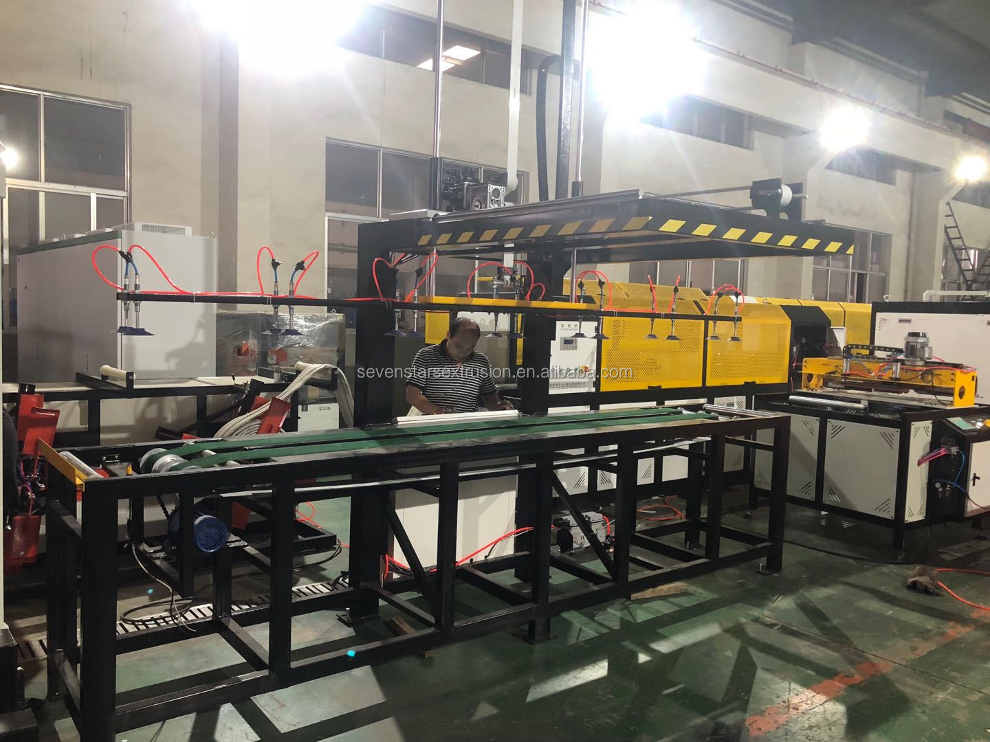 PVC Ceiling Wall Panel Extrusion Line PVC Ceiling Wall Panel Extrusion Line