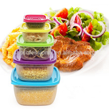 5 pcs plastic food container Hotsale Plastic food container / crisper / kitchenware