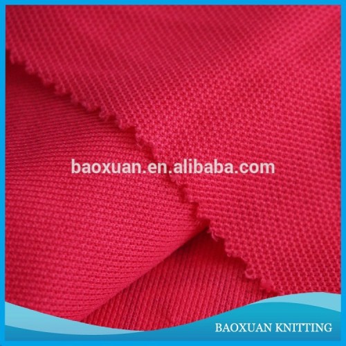 knit 100%polyester sports jersey pique fabric
