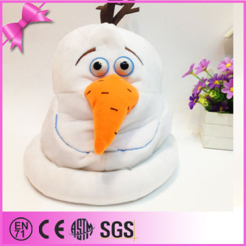 lovely popular baby christmas snowman soft plush toy snowman