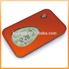 Weather Station Clock suit for promotion, back light and alarm/snooze function/weather forecast