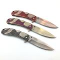 Embossed Flying Eagle Semi-Automatic Folding Knife