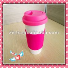 ceramic travel mug for promotion with printing