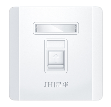 IP835 One Port Ethernet Wall Plate