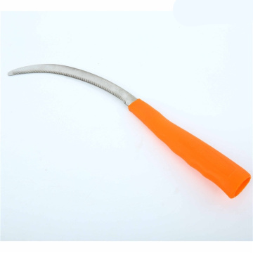 Lightweight steel small saw sickle knife Plastic handle Weed Remover Grass Sickle Sharp Garden Plants Weeder Cutter tools