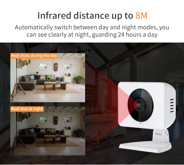 Motion Detection BabyCare Wide Angle Night Vision Camera