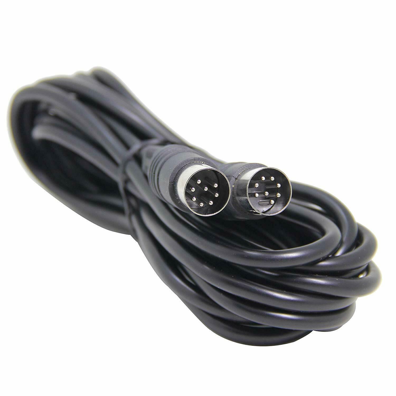 7 pin din cables trailer plug signal connector cables 4 5 6 7 8 9 10 13 pin midi mini din male connector  audio midi din cable