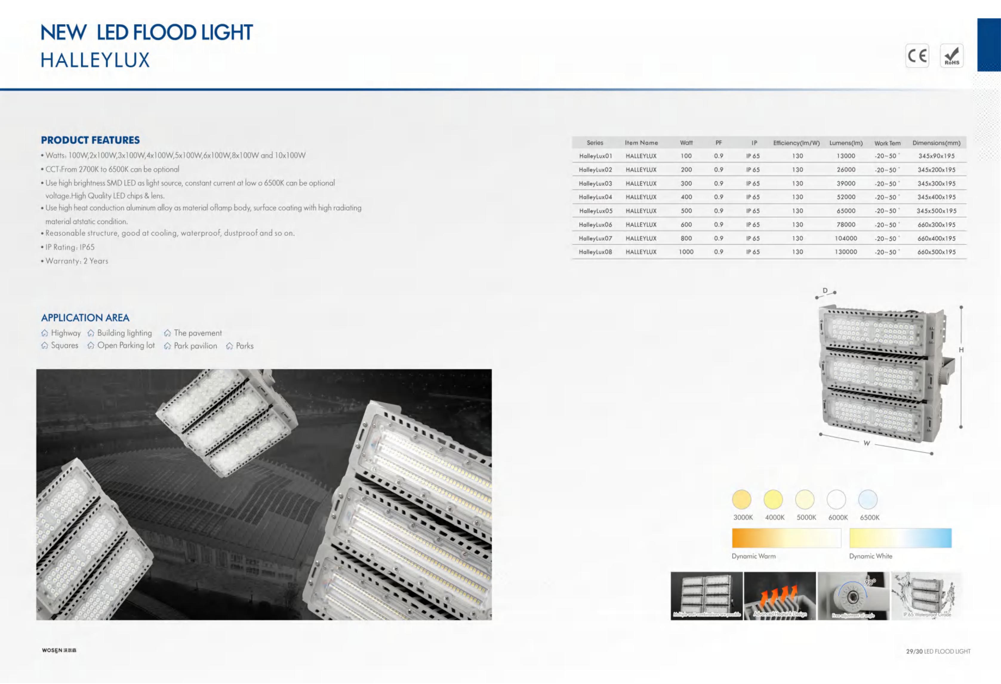 WOSEN Outdoor Stadium Light