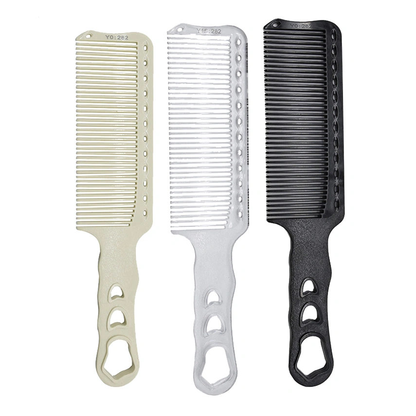 Barber Comb Hot Sale Hight Quality Beauty Tools Stainless Hair Plastic Lice Comb Salon