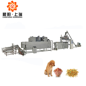 Machine entièrement automatique d&#39;extrudeuse d&#39;aliments pour animaux de compagnie pour chiens