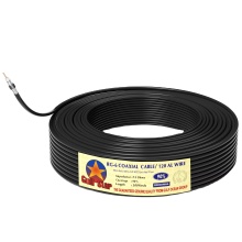 Gulf Star RG6 Coaxial Cable - High Quality TV Cable, 100Y