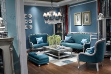 Wholesale vintage furniture fabric crushed velvet for sofa