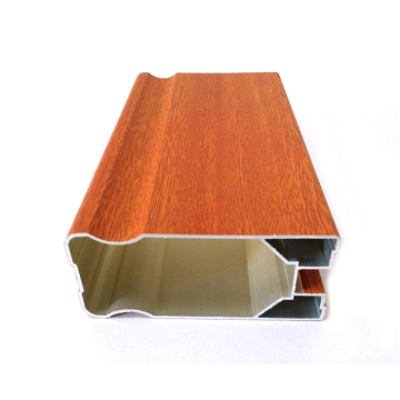 wood grain aluminium profiles traditional building materials