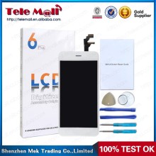 For iphon 7 lcd digitizer Assembly White, lcd for iPho 7P original quality