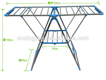 Flood standing Folding Cloth Laundry Rack