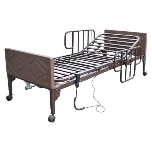 Base de cama motorizada con ruedas y control remoto