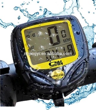 wireless automatic bike speedometer bicycle computer multi function night lights adjust digital odometer