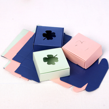 Hollow Out Paper Packaging Box for Ring Soap