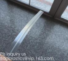 slider packaging bag pvc press lok zipper, PP clear long chain press lok zipper, product seal pe document bag press lok zipper