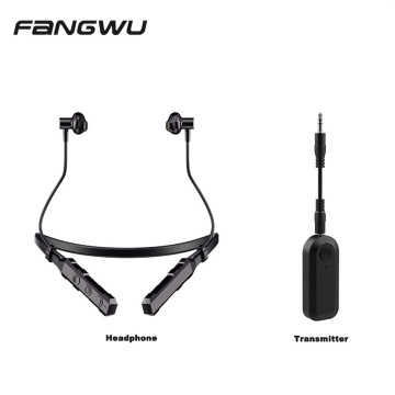 Professional 2.4G Wireless Monitor Studio Headphones and Transmitter Set