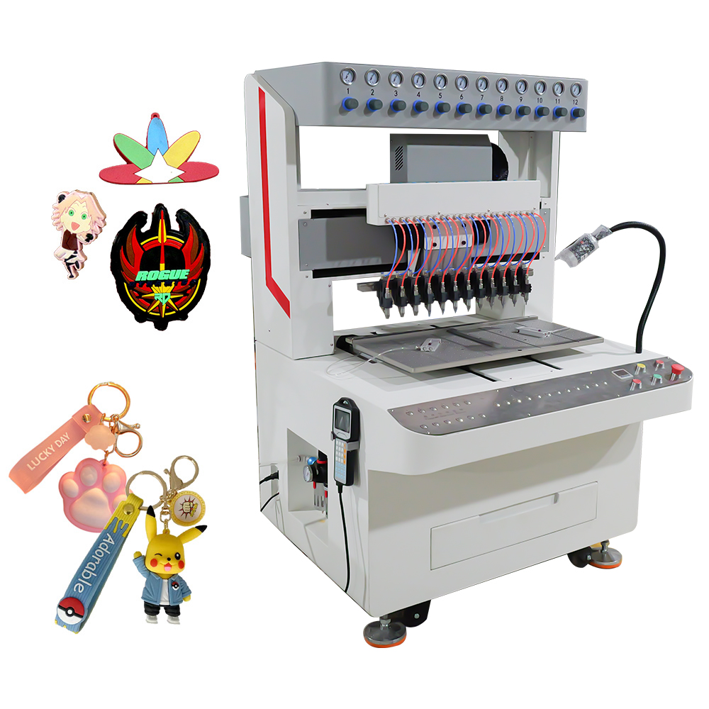 máquina de dispensación de PVC suave soft pvc dispensing machine