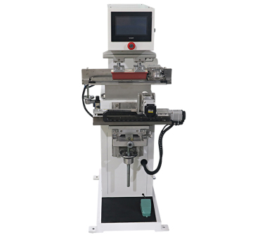 Cylinder high accurate bottle cap pad printer machine