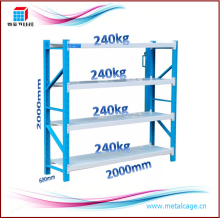 Trade assurance Durable Steel Warehouse storage Racking, warehouse shelf racking, shelves middle duty rack for sale