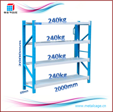 Trade assurance Durable Steel Warehouse storage Racking, warehouse shelf racking, shelves middle duty rack for sale