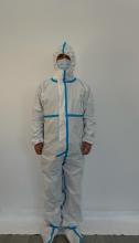 Breathable Protective Coverall with socks