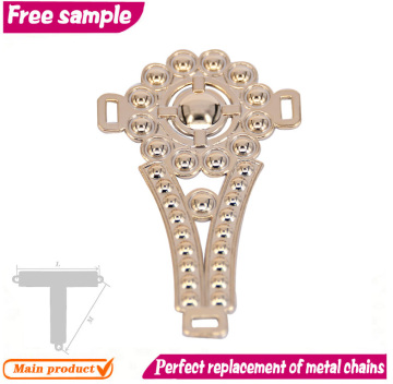 Magic wand shining galvanized shoe lace chain