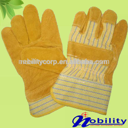Boys big hands leather glove leahter hand job glove