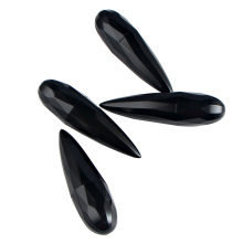 Black Plastic Custom Lipstick Tube Packaging Design