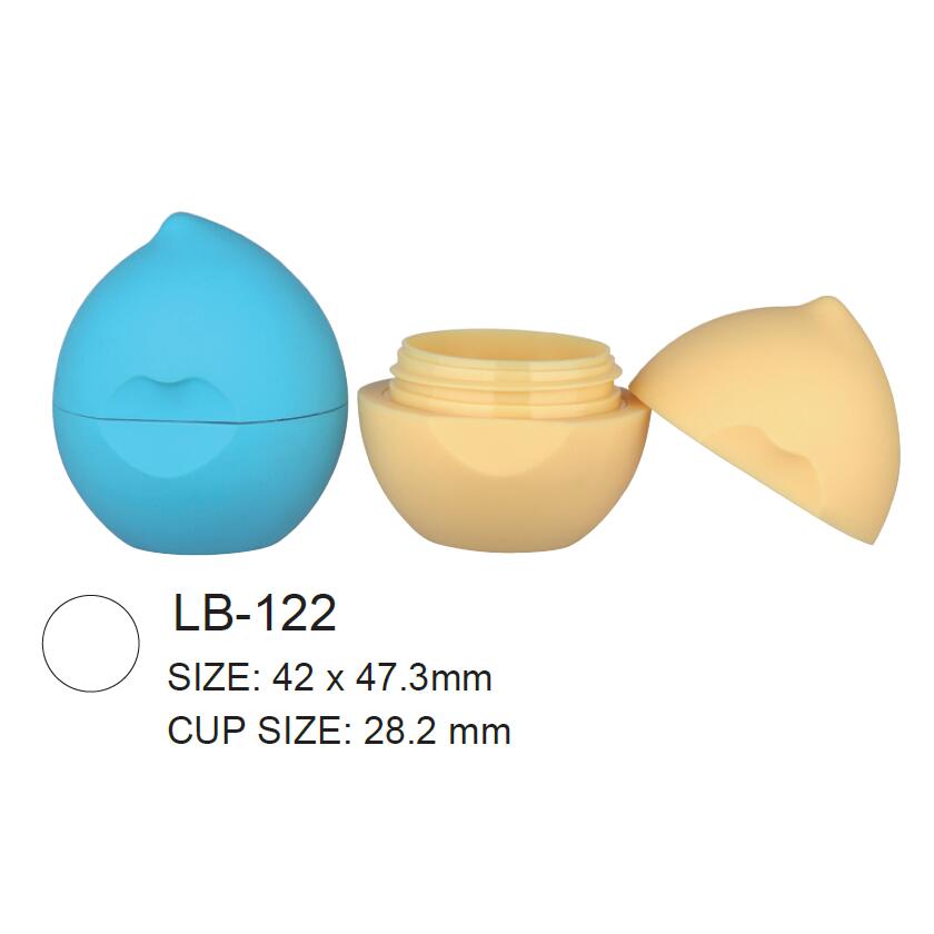 Plastic Cosmetic Lip Balm Contaienr