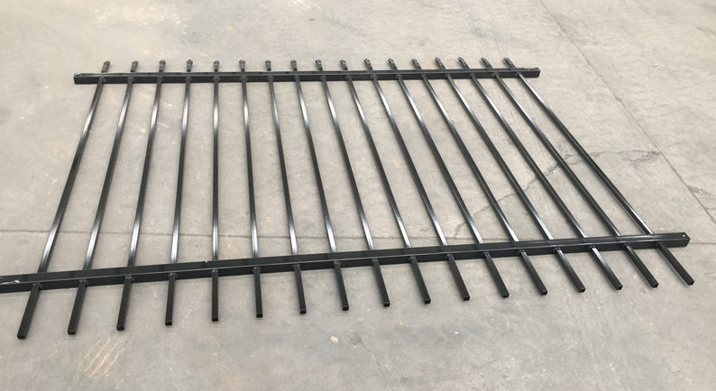 australia Spear Head tubular steel fence / Spear Head steel fence / australia cheap wrought iron fence panels for sale