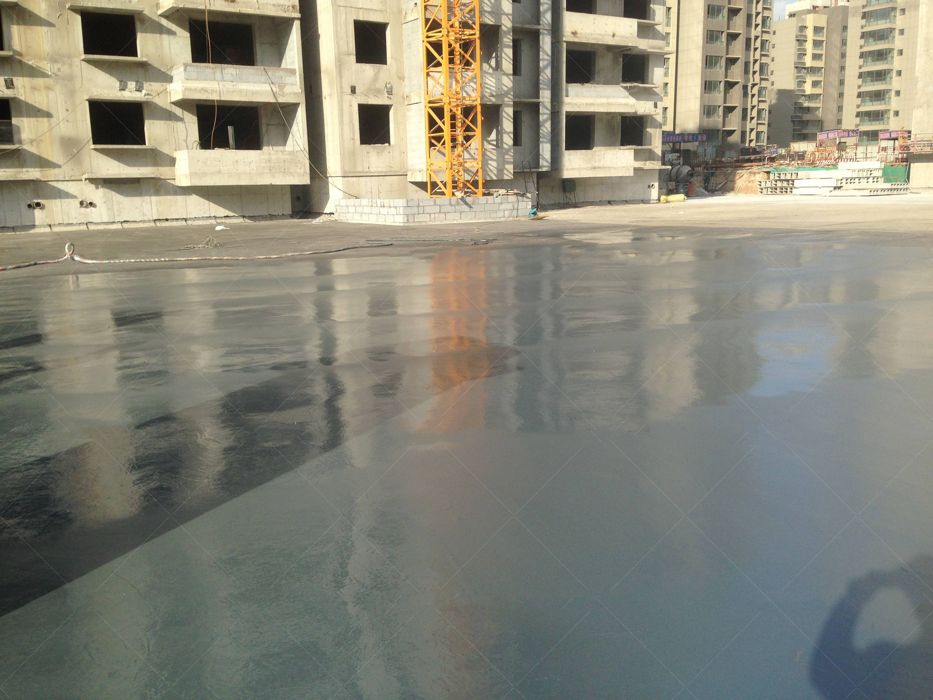 الكلمة البوليوريا خالية من المذيبات Solvent-free polyurea floor