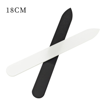 18CM Pointed Crystal Nail File - Double Sided Large Glass Nail File