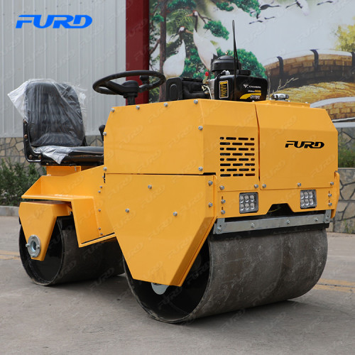 Furd Ride on Double Drum 700kg Road Roller com preço baixo