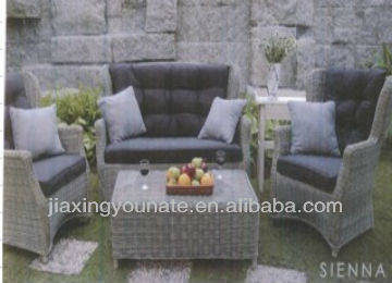 Outdoor rattan furniture sofa sets UNT-R-1091