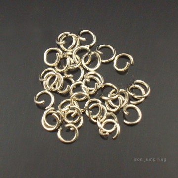 nickel color jump rings