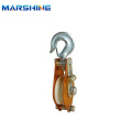 Hoisting Tower Erection Tools Nylon Sheave Tackle